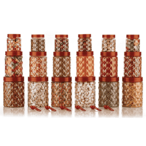 Crystal Container Set of 4 – Durable & Stylish